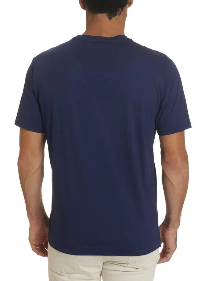 Men MYLES TSHIRT Navy Robert Graham Polos and TShirts Men MYLES TSHIRT Navy Robert Graham Polos and TShirts