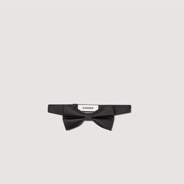 Men Other Accessories SANDRO Bow Tie Black