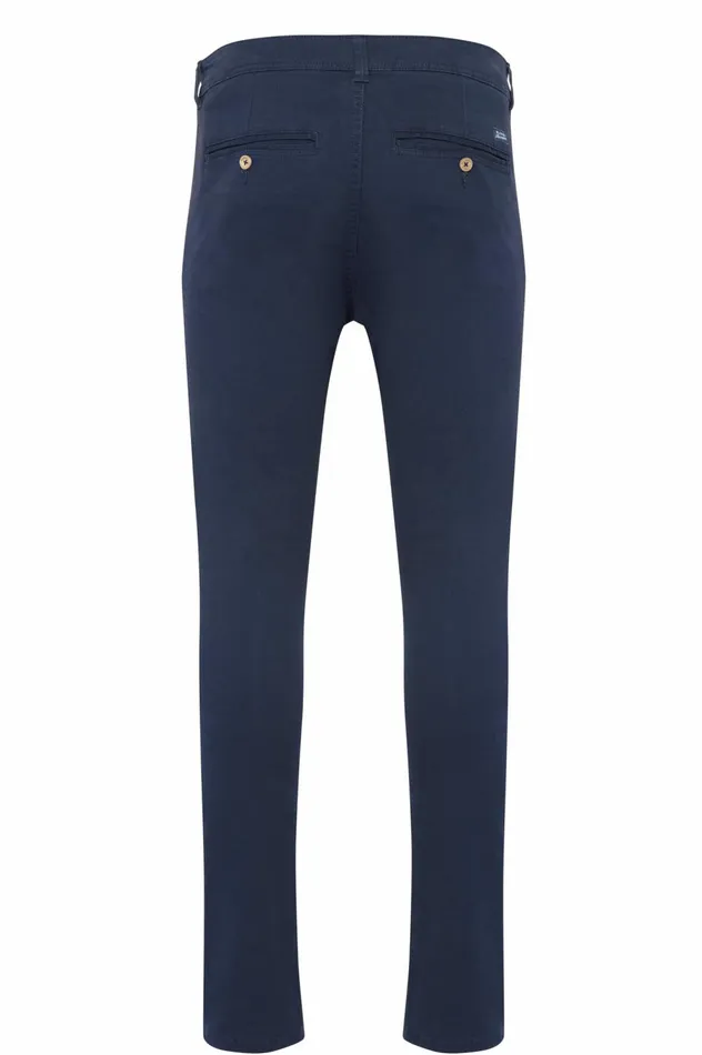 Men Pants Blend Pants Casual Navy