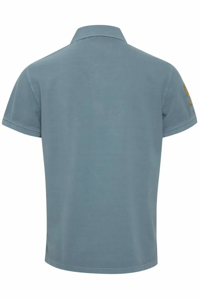 Men Polos Blend Polo Shirt Bluestone