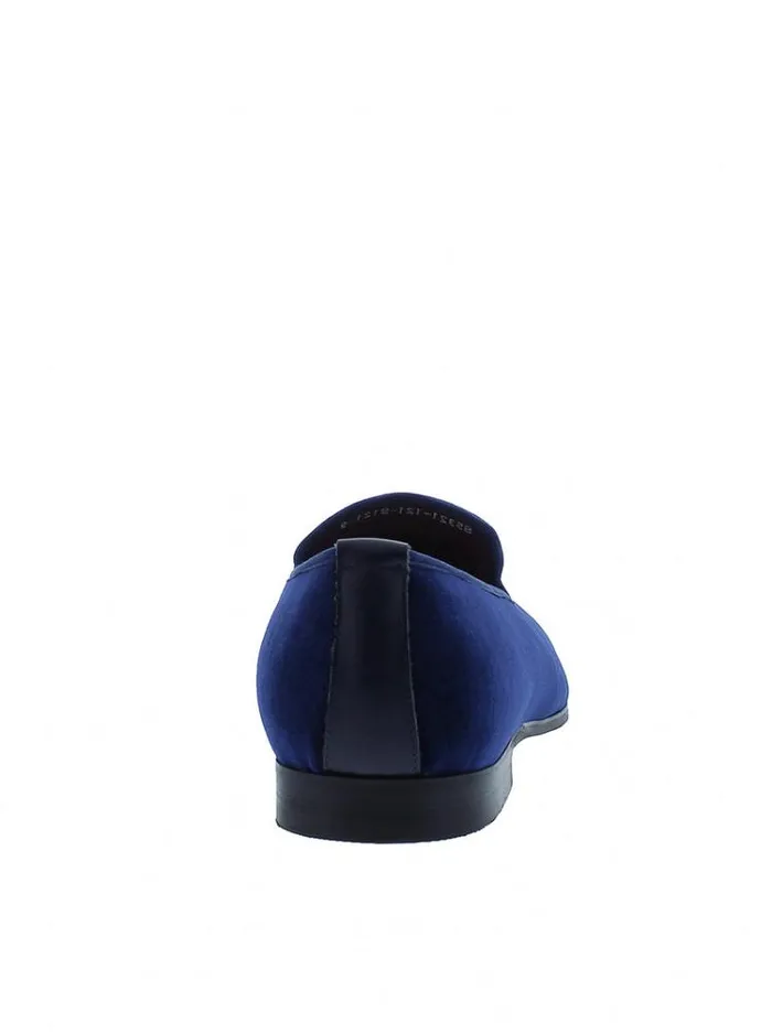 Men REISMAN SMOKING SLIPPER Navy Robert Graham Shoes