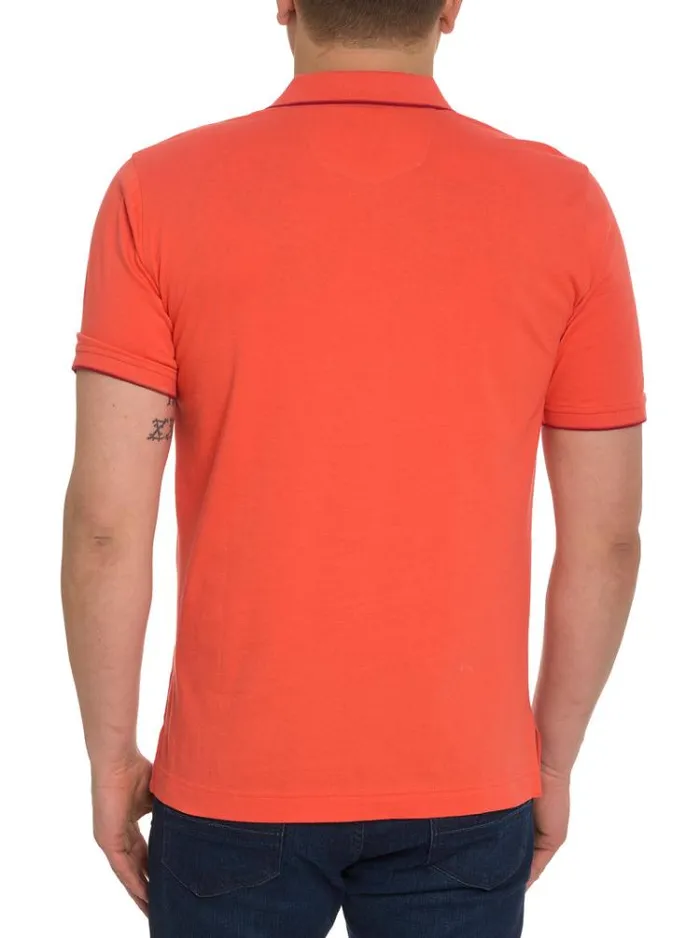 Men ROSSI POLO Coral Robert Graham Polos and TShirts