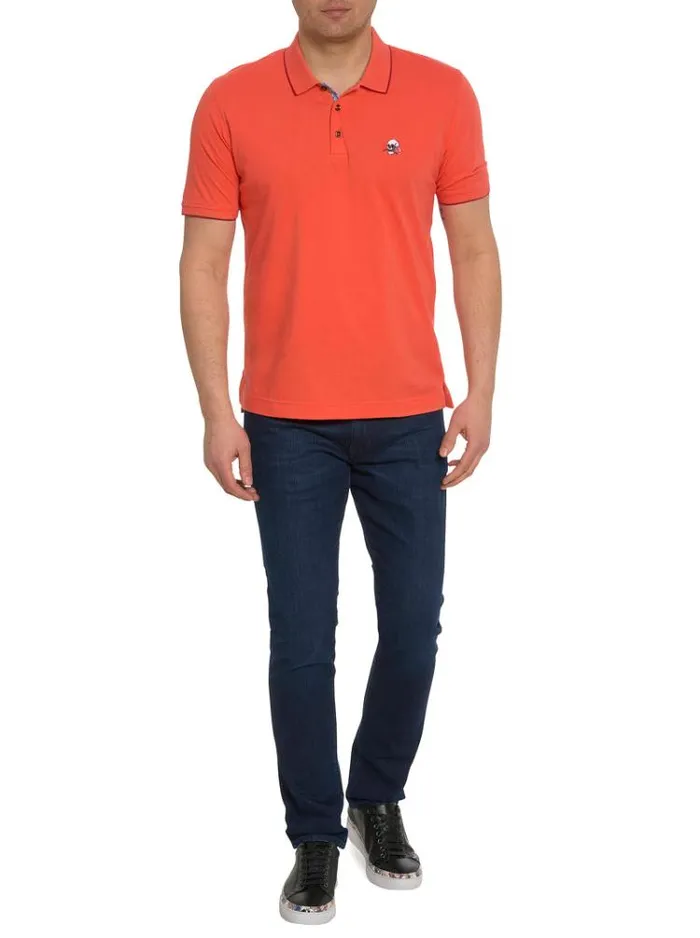 Men ROSSI POLO Coral Robert Graham Polos and TShirts