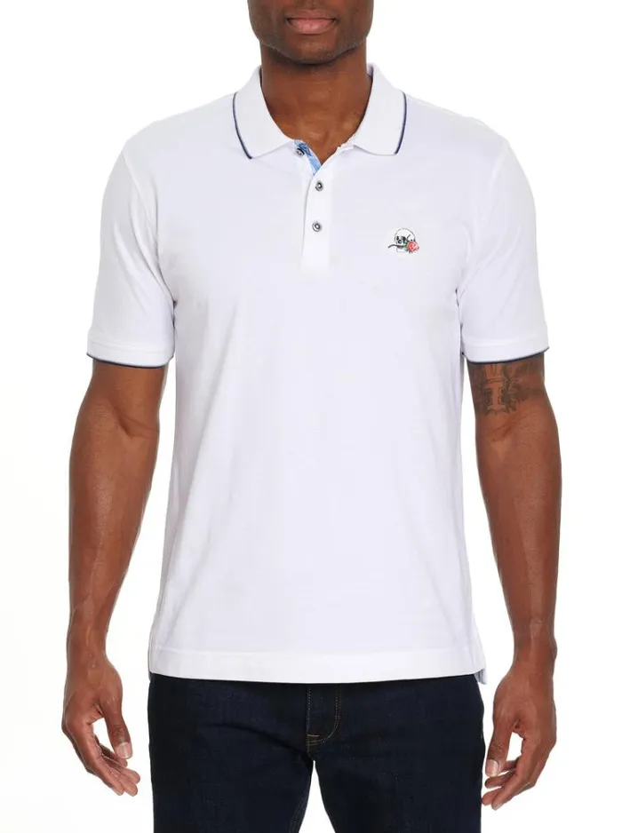 Men ROSSI POLO Coral Robert Graham Polos and TShirts
