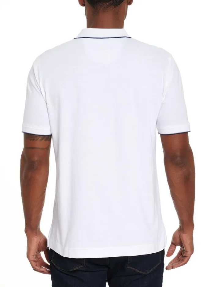 Men ROSSI POLO Coral Robert Graham Polos and TShirts