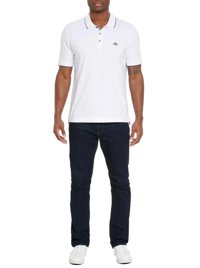 Men ROSSI POLO Coral Robert Graham Polos and TShirts