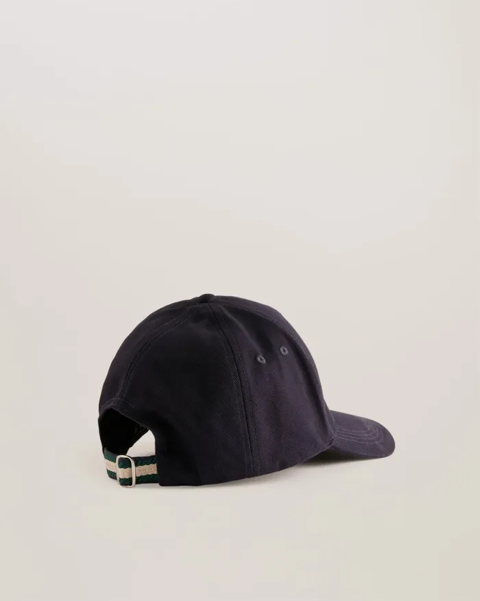 Men SAMMSS 8211 Baseball Cap With Webbing Strap Navy Ted Baker Hats and Caps