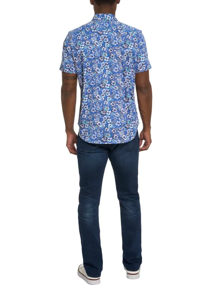 Men SOLE SHORT SLEEVE BUTTON DOWN SHIRT Multi Robert Graham Button Down Shirts