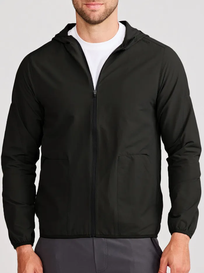 Men Swift Lightweight Hooded Windbreaker Jacket Tasc Performance Outerwear