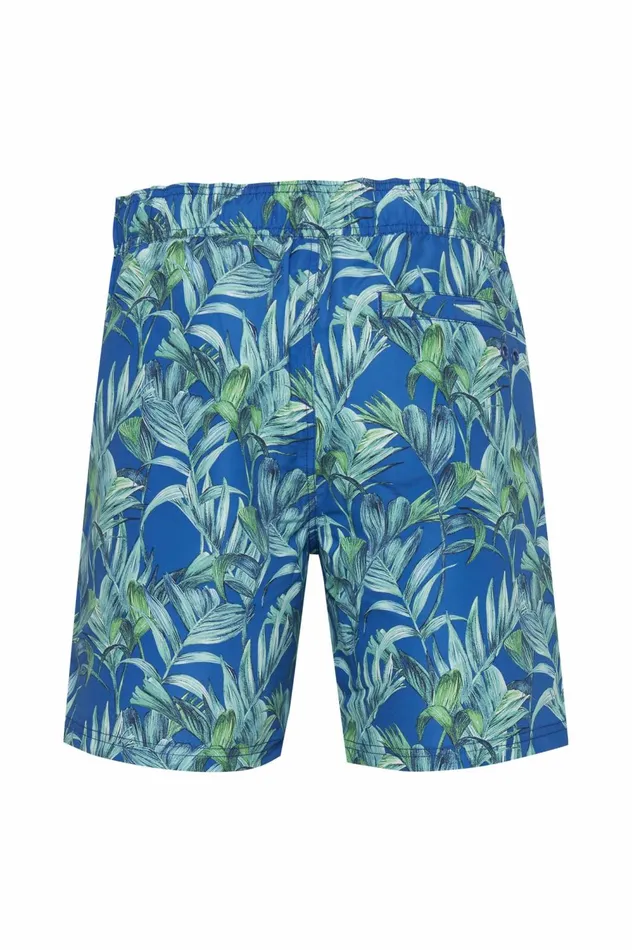 Men Swim Shorts Blend Swimwear Blue Lolite