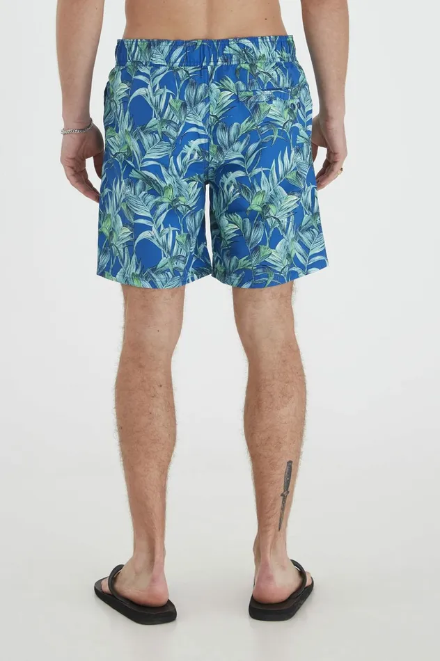 Men Swim Shorts Blend Swimwear Blue Lolite