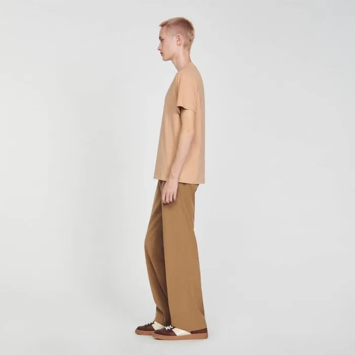 Men Tshirts and Polos SANDRO Shortsleeved Tshirt Light Brown
