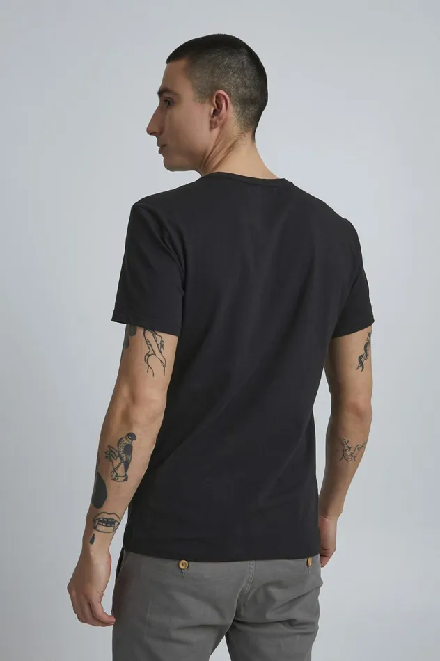 Men TShirts Blend 2 Pack 8211 BHNICK TShirt Black