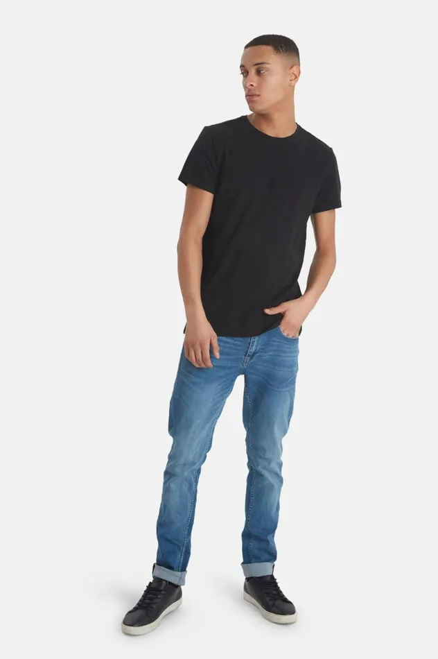 Men TShirts Blend 2 Pack 8211 BHNICK TShirt Black