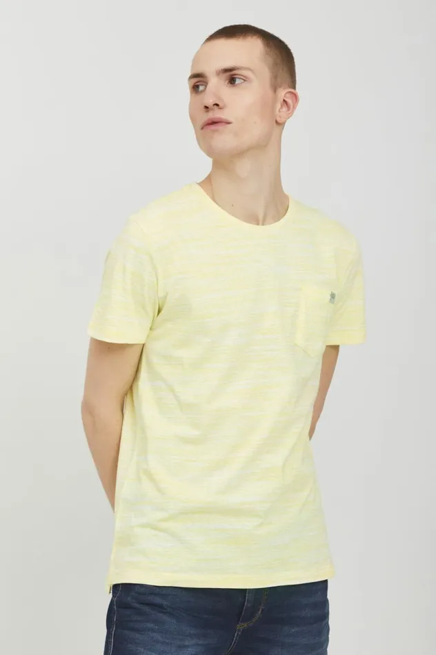 Men TShirts Blend Tshirt Pale Banana