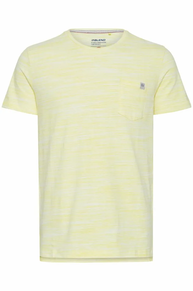 Men TShirts Blend Tshirt Pale Banana