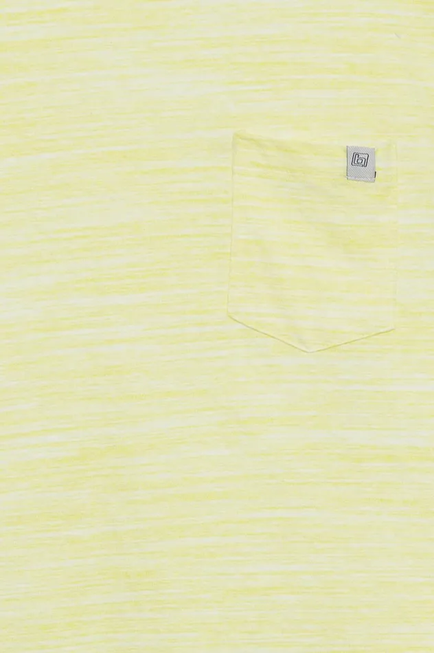 Men TShirts Blend Tshirt Pale Banana