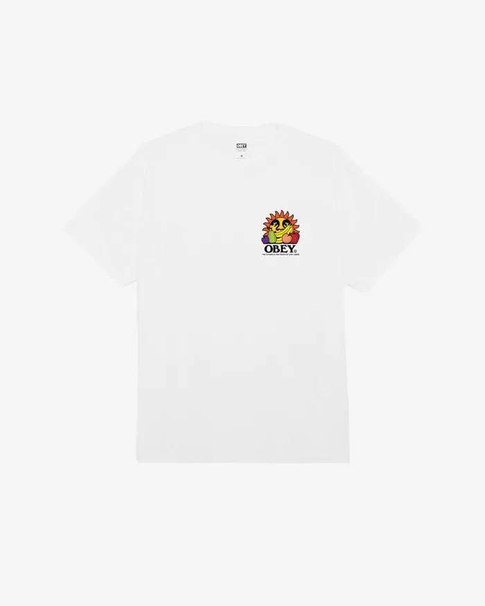 Men THE FUTURE IS THE FUITS OF OUR LABOR CLASSIC TSHIRT Black OBEY Clothing TSHIRTS Men THE FUTURE IS THE FUITS OF OUR LABOR CLASSIC TSHIRT Black OBEY Clothing TSHIRTS