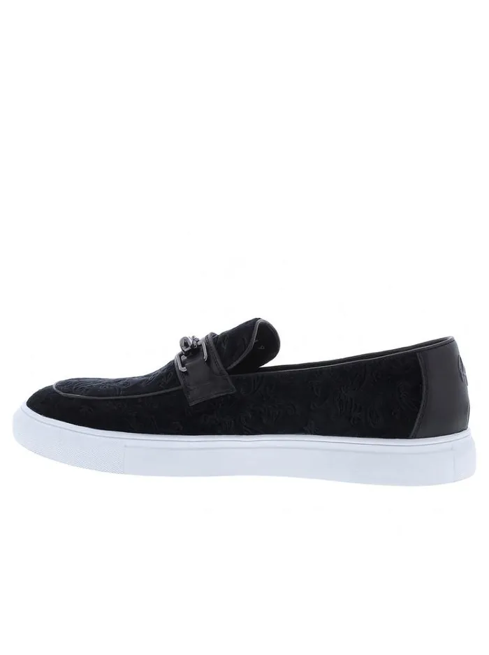 Men THROWER LOAFER Black Robert Graham Shoes