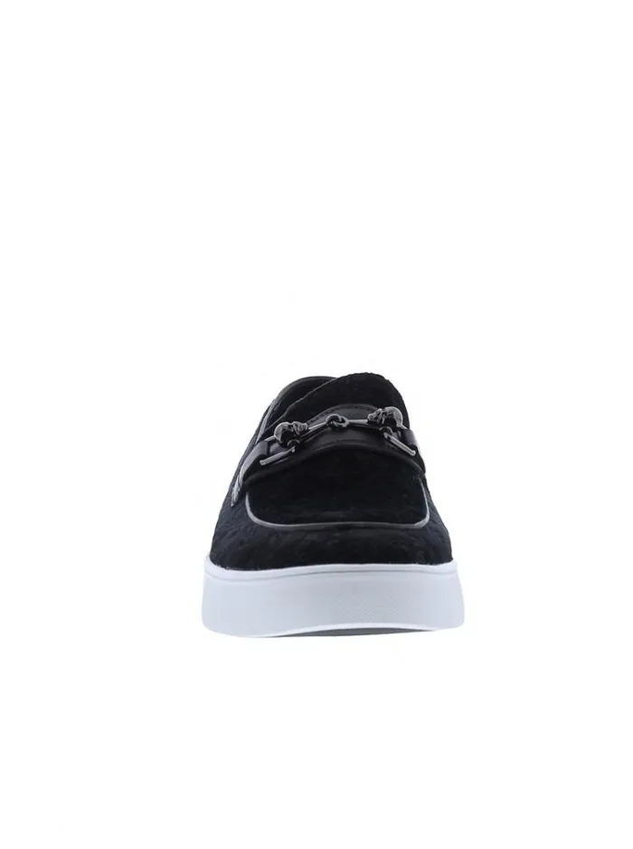 Men THROWER LOAFER Black Robert Graham Shoes
