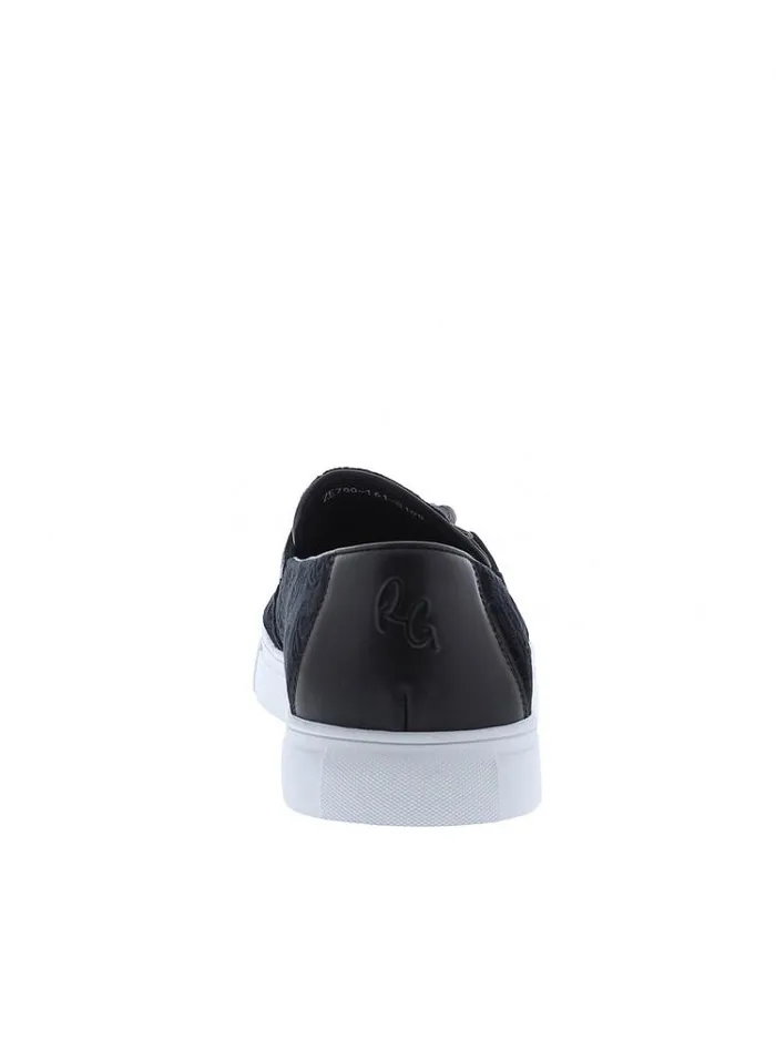 Men THROWER LOAFER Black Robert Graham Shoes