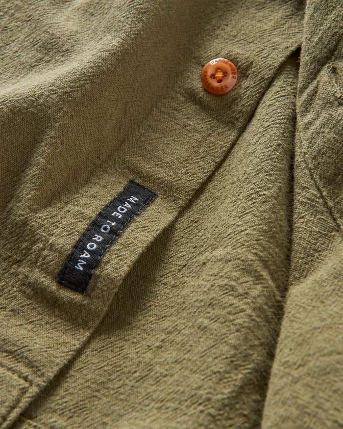 Men Tops Passenger Arica Textured Shirt Khaki Khaki