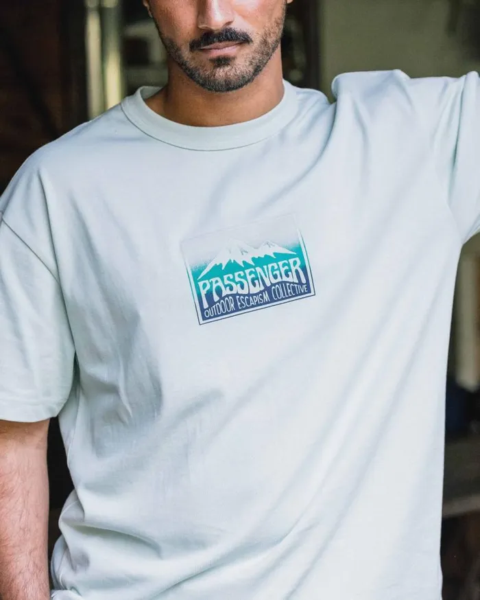 Men Tops Passenger Grounded Organic Relaxed Fit TShirt Surf Spray Surf Spray