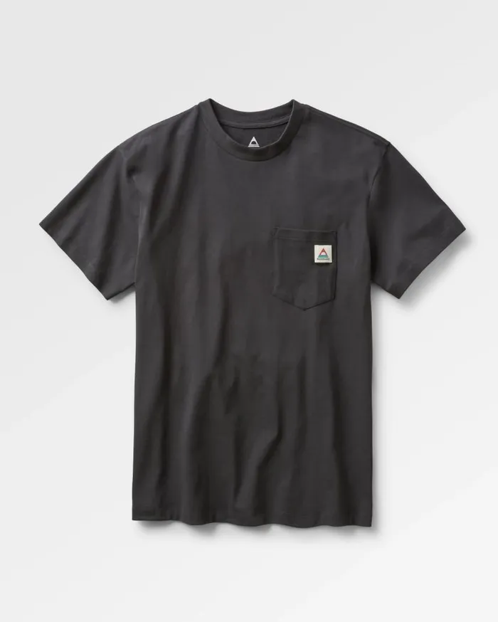 Men Tops Passenger Heritage Recycled Relaxed Fit TShirt Black Black