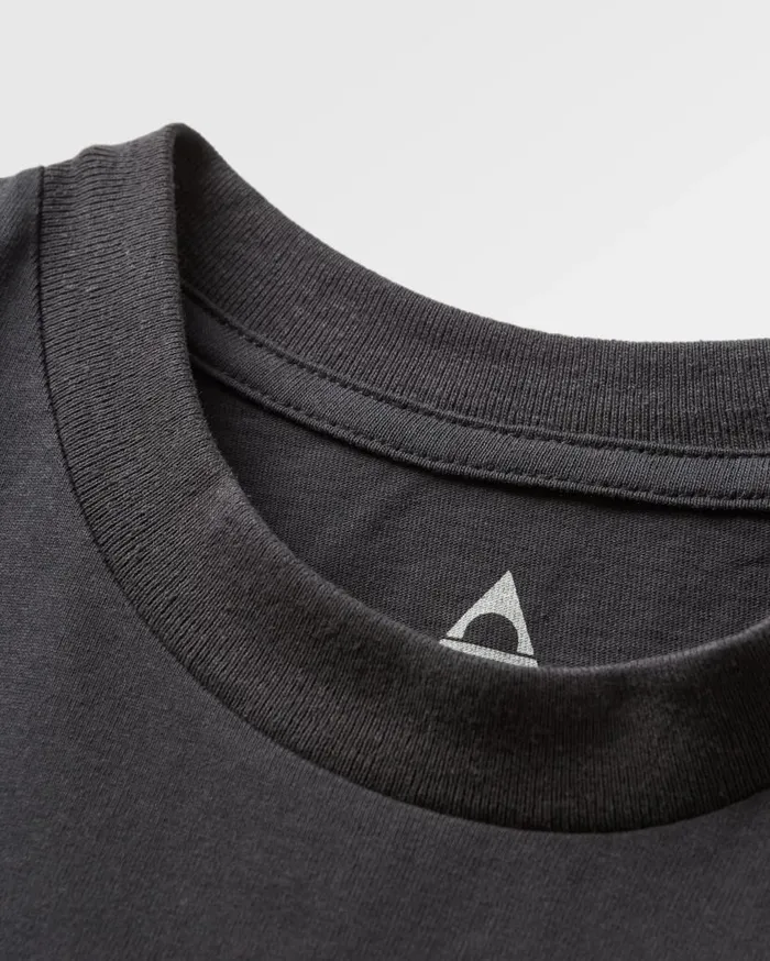 Men Tops Passenger Heritage Recycled Relaxed Fit TShirt Black Black
