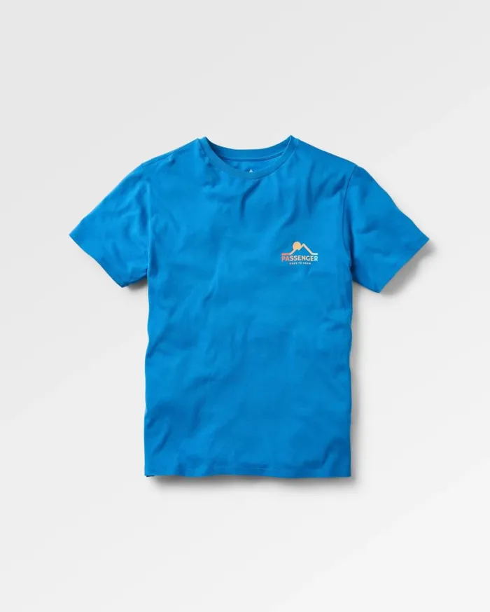 Men Tops Passenger MTR Recycled Cotton TShirt Soft Cobalt Soft Cobalt