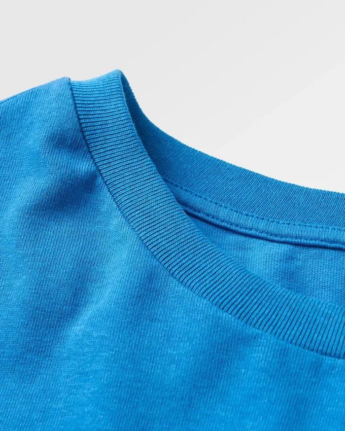Men Tops Passenger MTR Recycled Cotton TShirt Soft Cobalt Soft Cobalt