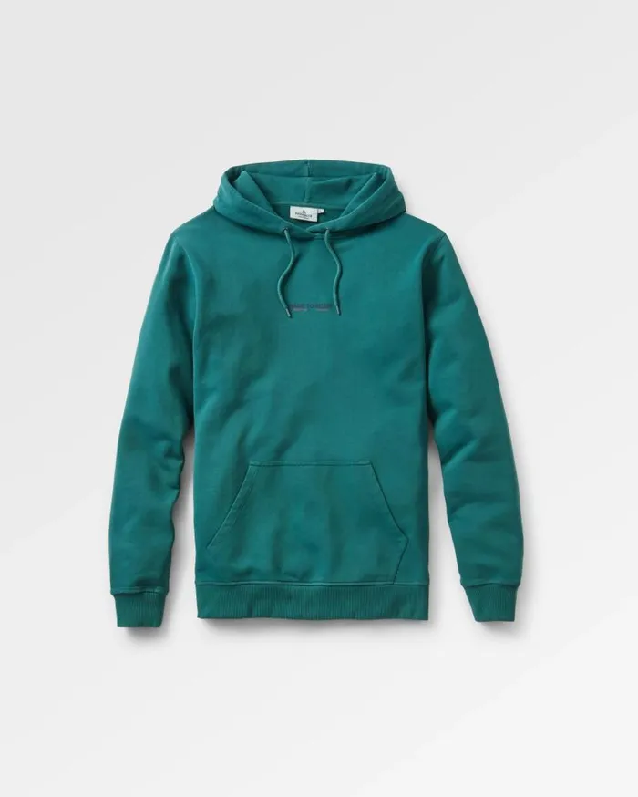 Men Tops Passenger Pace Recycled Cotton Hoodie Deep Ocean Deep Ocean