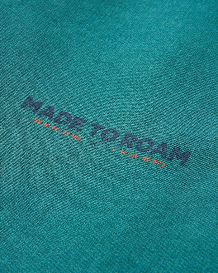 Men Tops Passenger Pace Recycled Cotton Hoodie Deep Ocean Deep Ocean