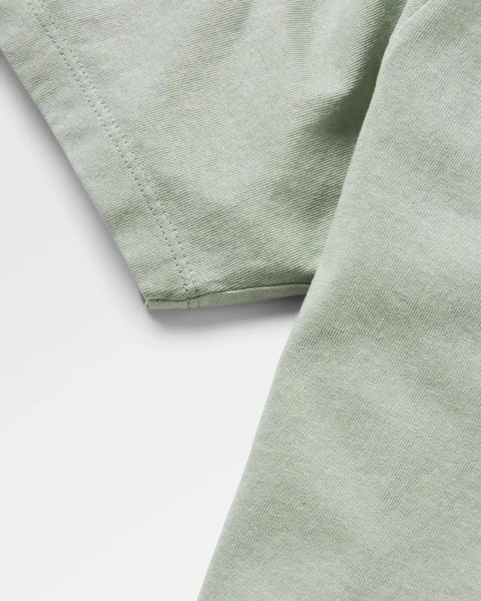 Men Tops Passenger Reconnect Recycled Cotton TShirt Pistachio Pistachio