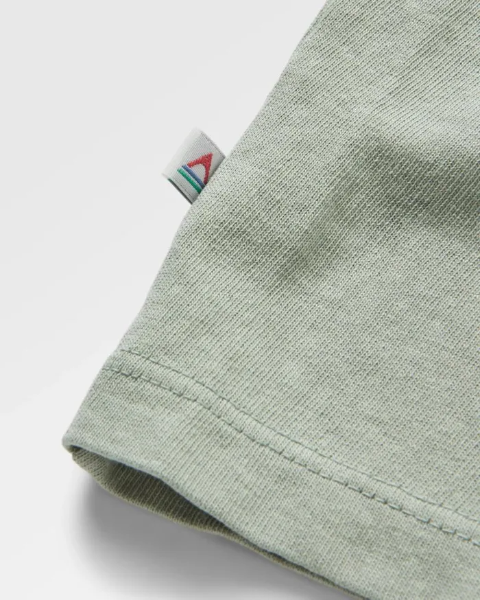 Men Tops Passenger Reconnect Recycled Cotton TShirt Pistachio Pistachio