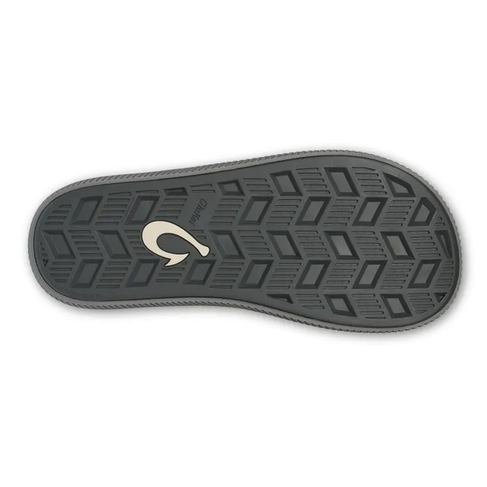 Men Ulele Mens WaterReady Beach Sandals Blue Depth Charcoal Olukai WaterFriendly Men Ulele Mens WaterReady Beach Sandals Blue Depth Charcoal Olukai WaterFriendly
