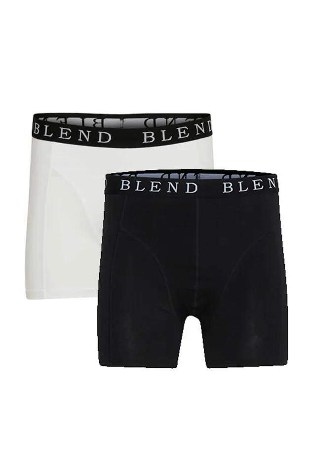 Men Underwear and Socks Blend Underwear Blackwhite