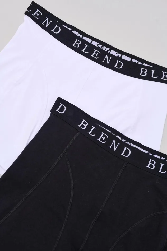 Men Underwear and Socks Blend Underwear Blackwhite