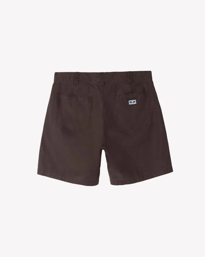 Men UTILITY SHORT Unbleached OBEY Clothing BOTTOMS