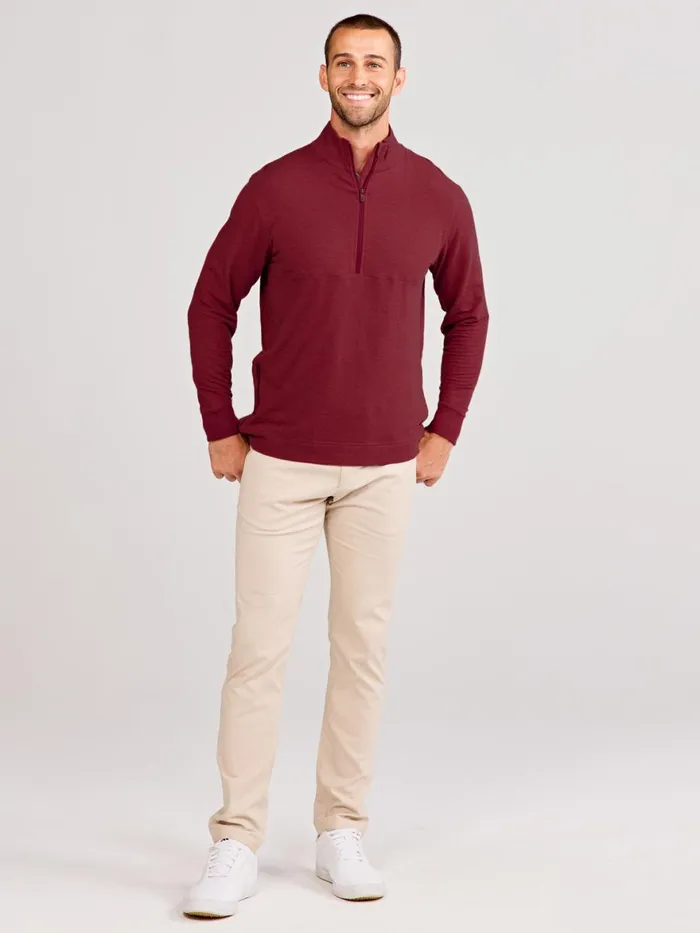 Men Venture Fleece 12 Zip Tasc Performance Golf