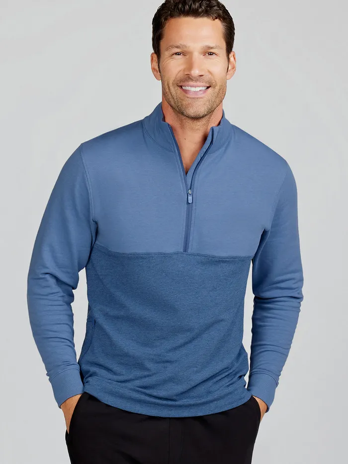 Men Venture Fleece 12 Zip Tasc Performance Golf