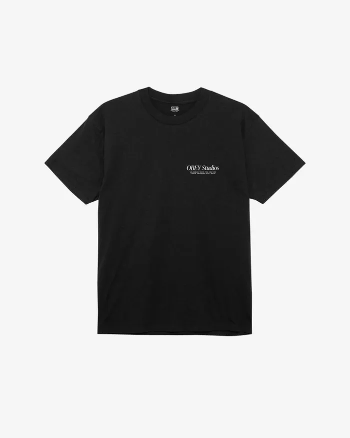 Men VISUAL FOOD FOR YOUR MIND CLASSIC TSHIRT White OBEY Clothing TSHIRTS