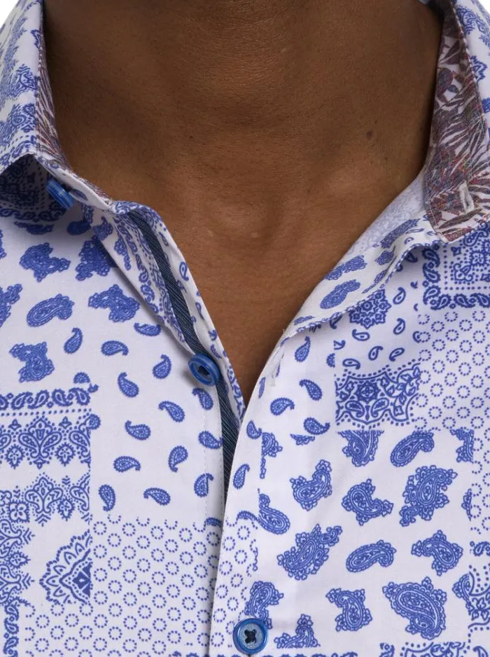 Men VITTORIA LONG SLEEVE BUTTON DOWN SHIRT Multi Robert Graham Button Down Shirts