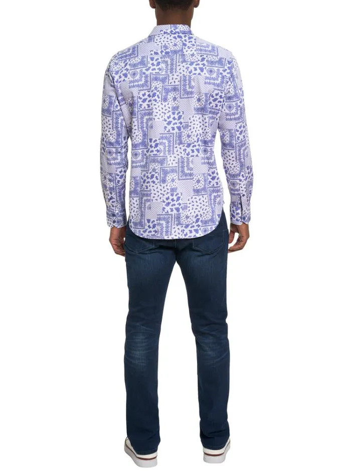 Men VITTORIA LONG SLEEVE BUTTON DOWN SHIRT Multi Robert Graham Button Down Shirts