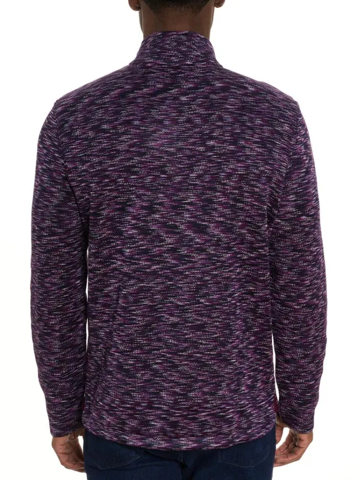Men WATERFORD LONG SLEEVE KNIT Berry Robert Graham Sweaters and Knits