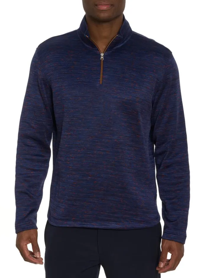 Men WATERFORD LONG SLEEVE KNIT Berry Robert Graham Sweaters and Knits