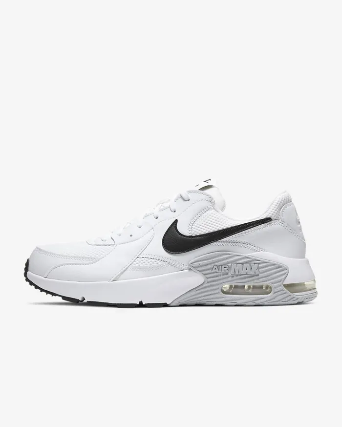 Mens Nike Air Max Excee WhitePure PlatinumBlack Nike First Day Kicks