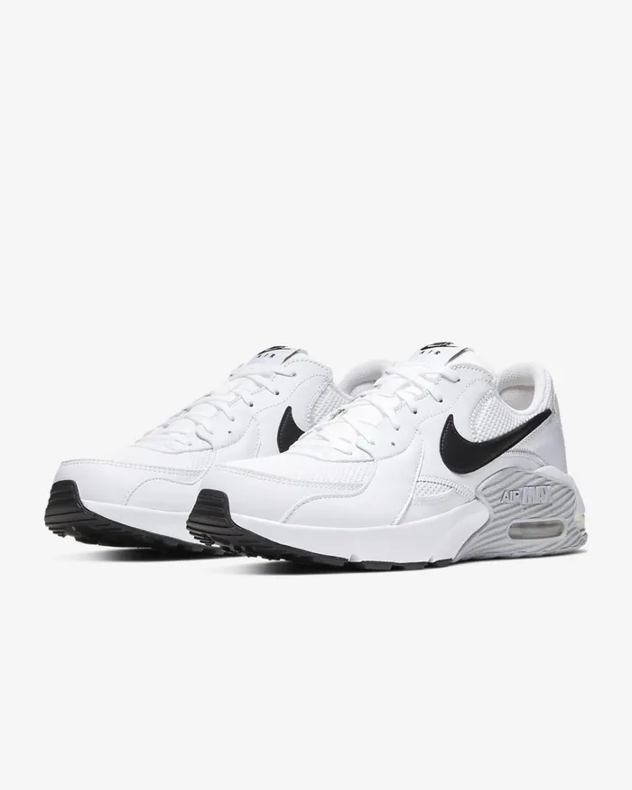 Mens Nike Air Max Excee WhitePure PlatinumBlack Nike First Day Kicks