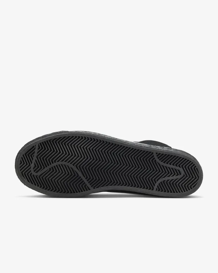MensWomens Nike SB Zoom Blazer Mid BlackBlackBlackWhite Nike First Day Kicks