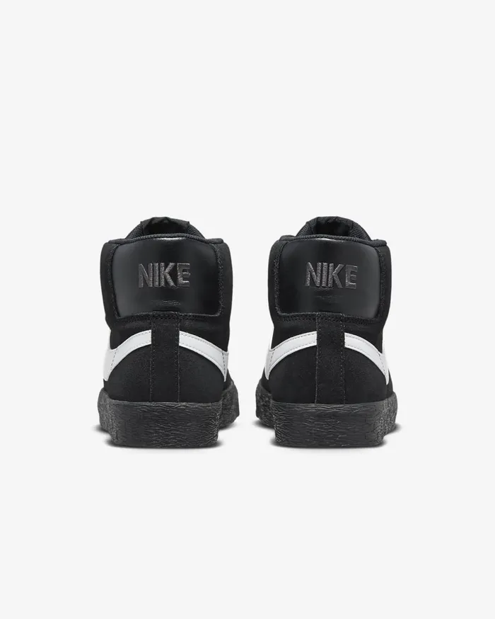 MensWomens Nike SB Zoom Blazer Mid BlackBlackBlackWhite Nike First Day Kicks